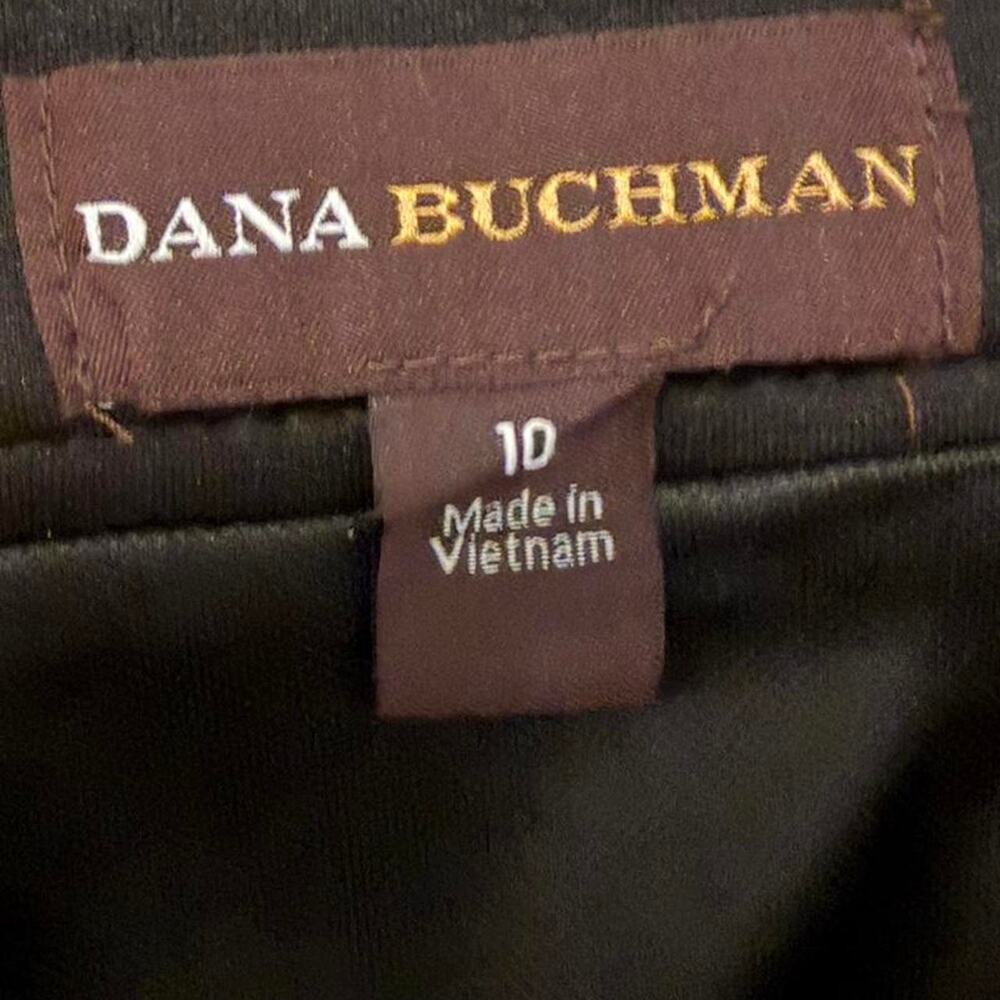 Dana Buchman Black & Gray Colorblock Pencil Skirt Size 10 - Picture 3 of 4